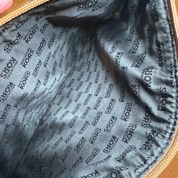 SOLD Michael Kors Jet Set LARGE Nylon & Leather Tote Bag Black & Brown With Care - Picture 14 of 15